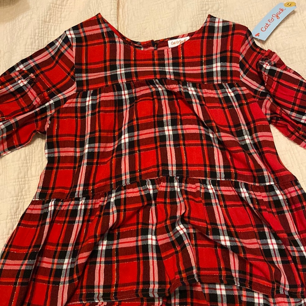 Red plaid shirt